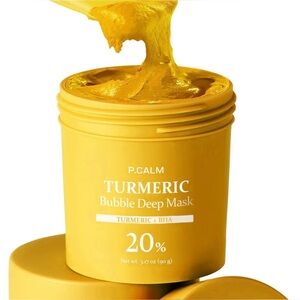 Korean Skincare Tumeric Bubble Deep Mask